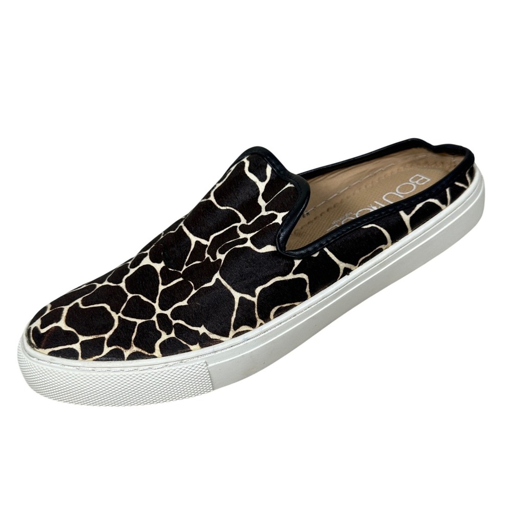 Boutique‎ Corkys Abbott Giraffe Print Calf Hair Slip On Mules Shoes Sneaker 10